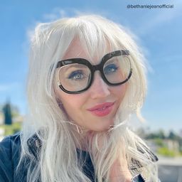 Darice Black Round Glasses7