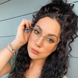 Bivins Gold Geometric Glasses10