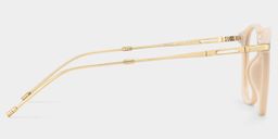 Greene Beige Square Glasses4