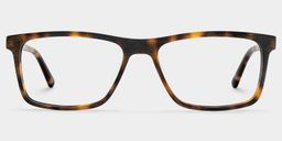 Daniel Tortoise Rectangle Glasses0