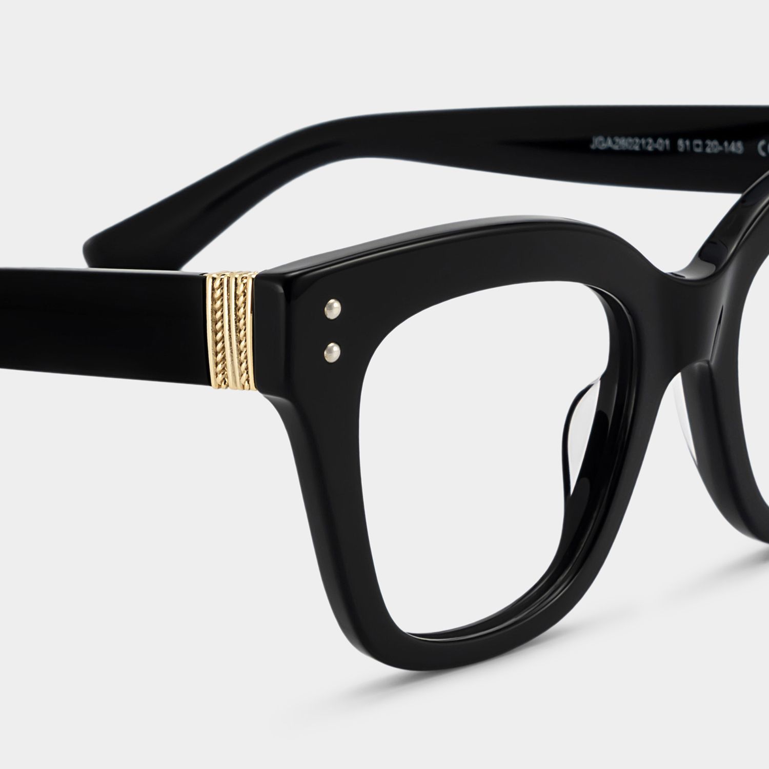 Chunky Black Butterfly Stella Frame Glasses | ZEELOOL4