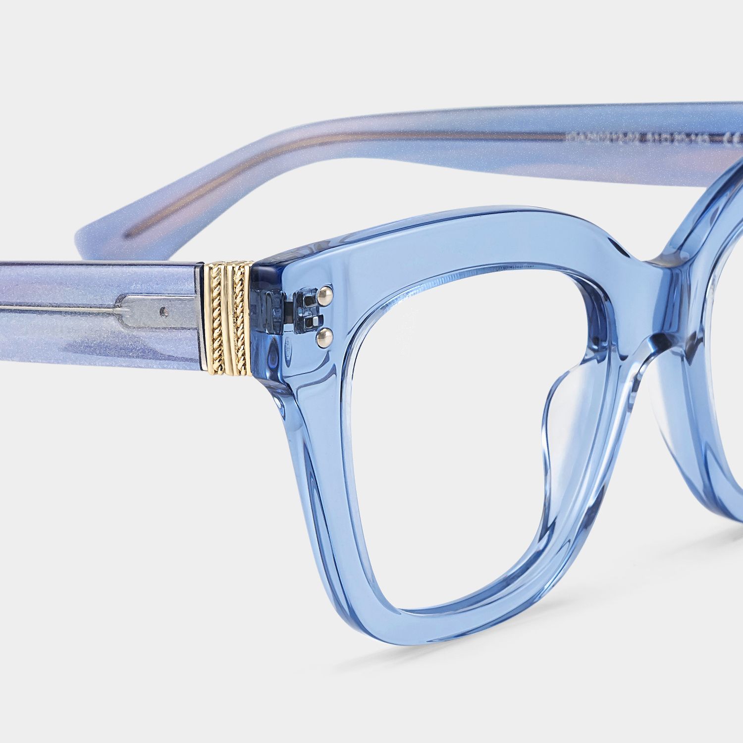 Affordable Blue Stella Butterfly Eyeglass Frames | ZEELOOL4