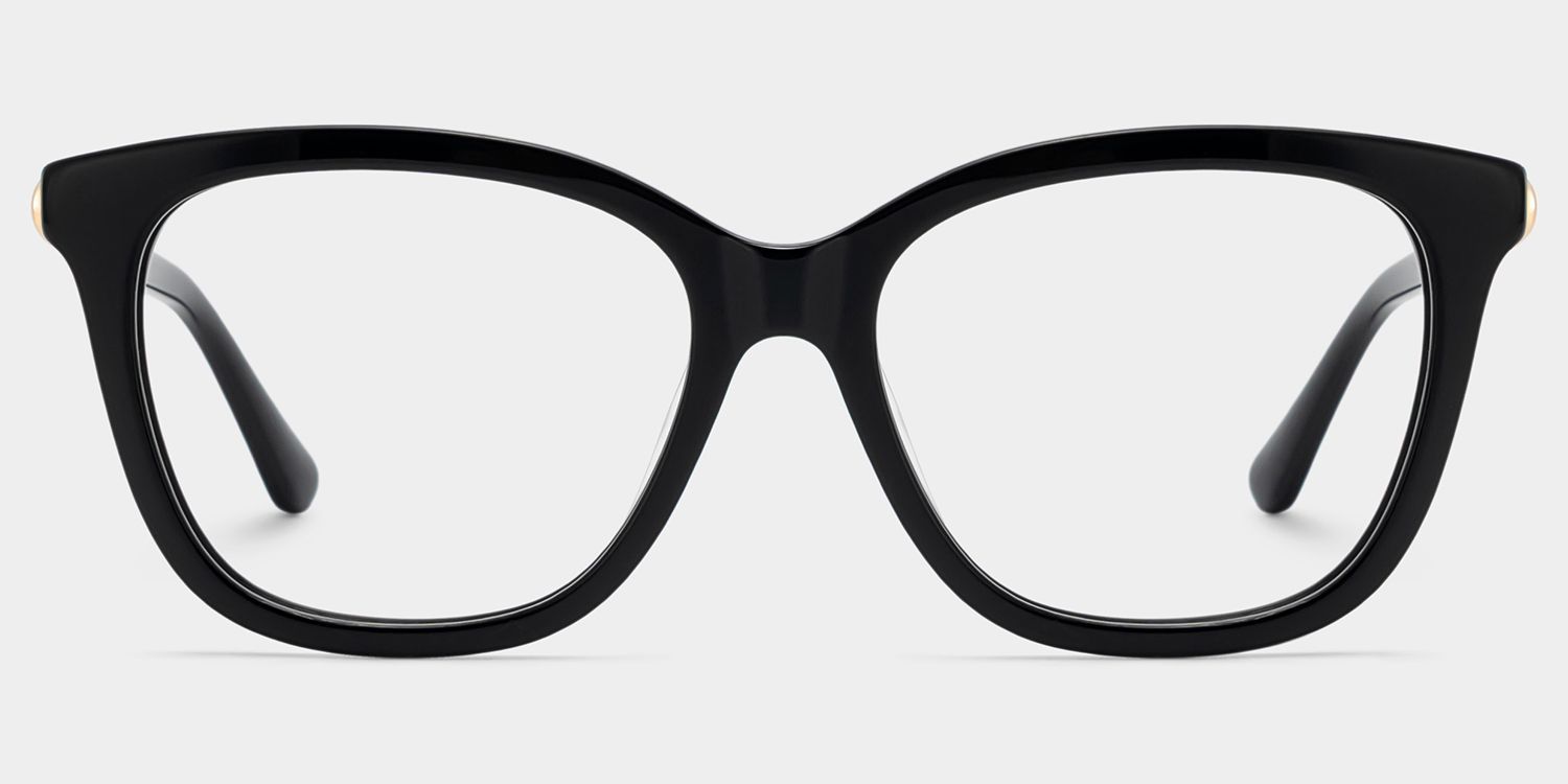 Buy Black Square Isabella Frame Glasses Online | ZEELOOL1