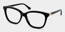 Isabella Black Square Glasses3