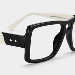 Nora Black Aviator Glasses4