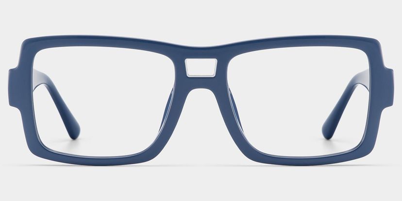 Nora Blue Aviator Glasses