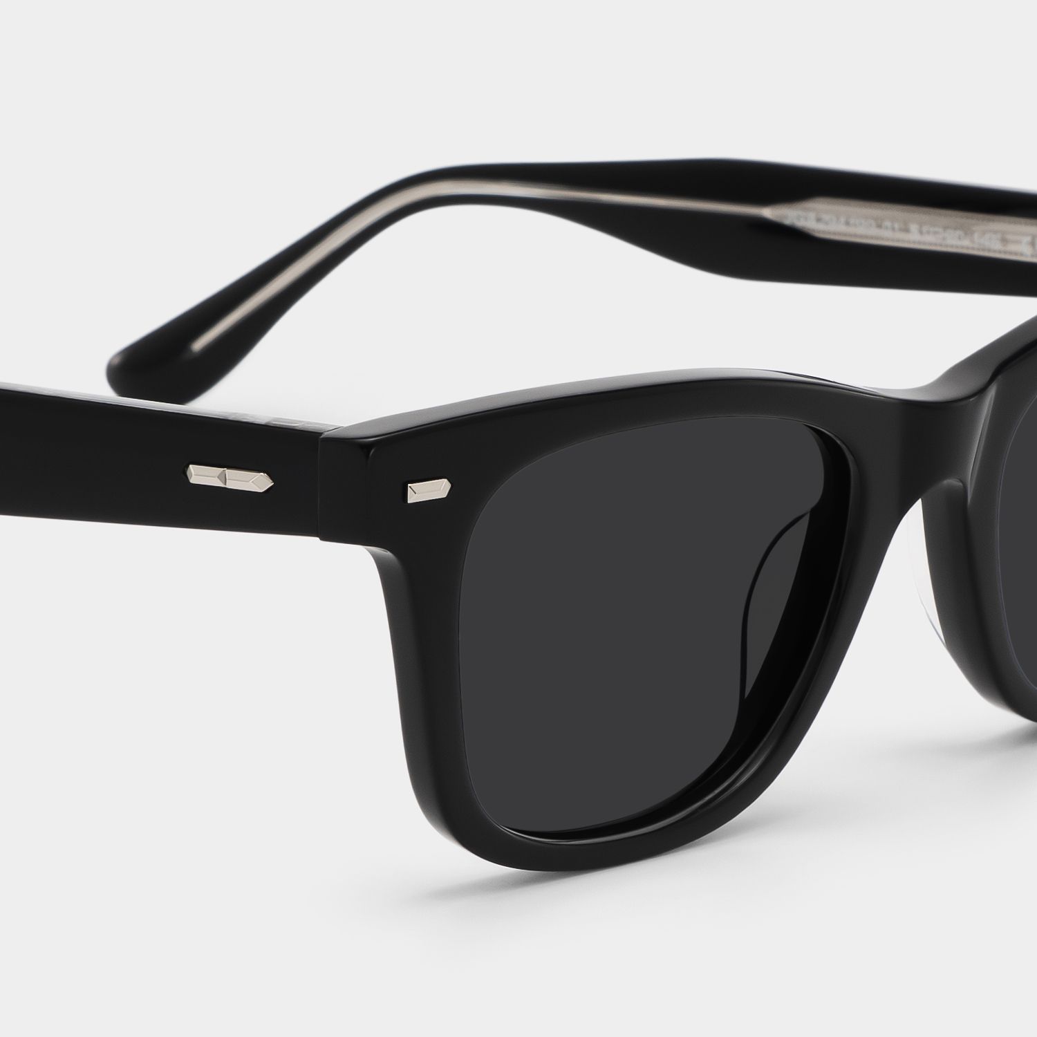 Robert Rectangle Black Sunglasses for Women & Men | ZEELOOL UK4