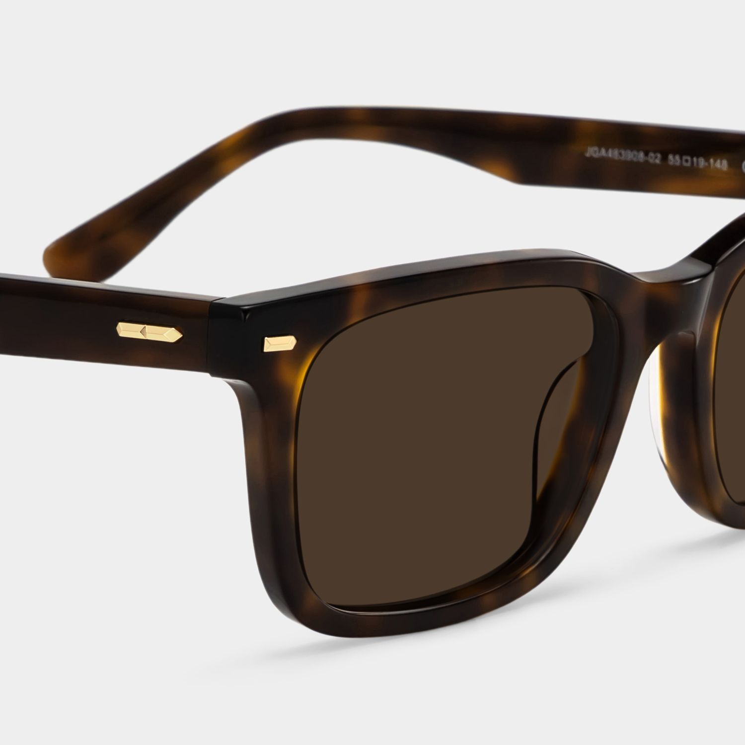 Patrick Acetate Tortoise Rectangle Frame Sunglasses | ZEELOOL UK4