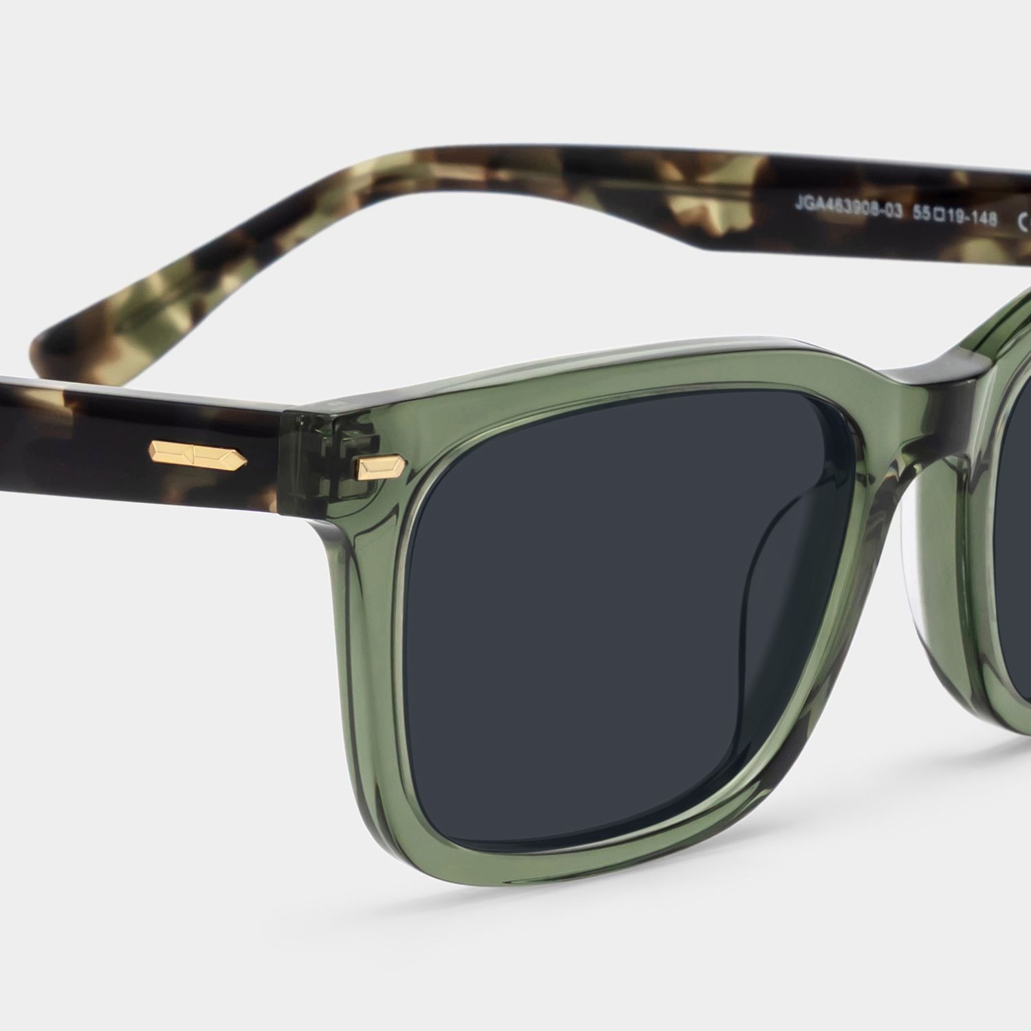 Patrick Acetate Green Frame Sunglasses | ZEELOOL UK4