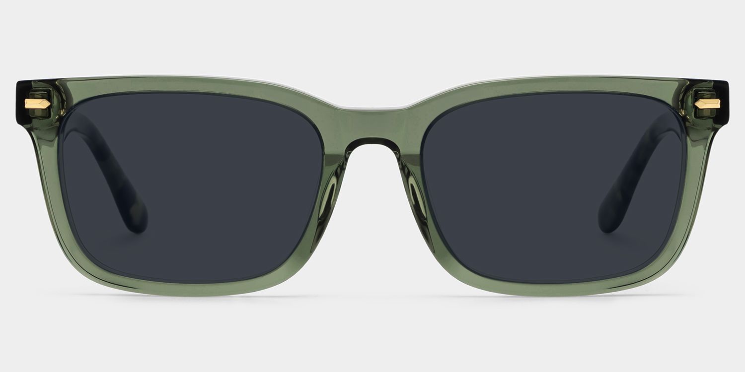 Patrick Acetate Green Frame Sunglasses | ZEELOOL UK0
