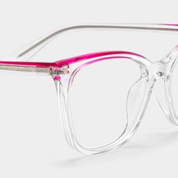 Margaret Clear Cat eye Glasses4
