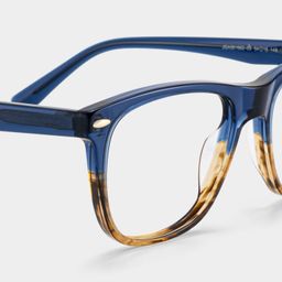 Atlas Two-tone Rectangle Glasses5