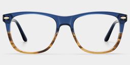 Atlas Two-tone Rectangle Glasses1