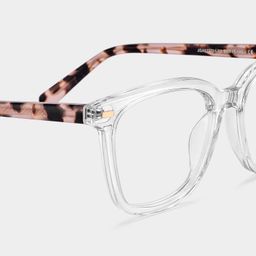 Lana Clear Square Glasses4
