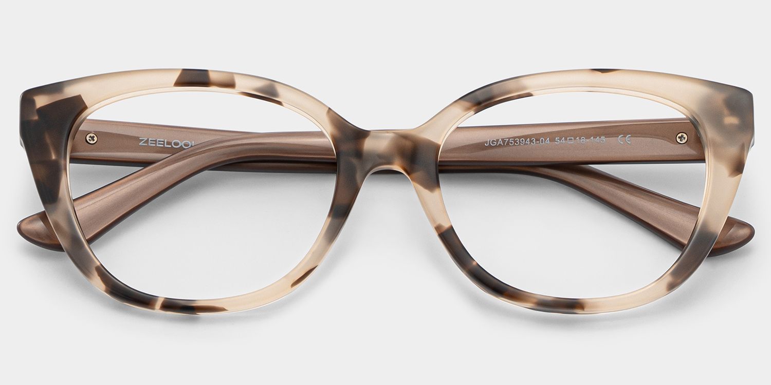 Charlotte Cat Eye Tortoise Glasses Frames | ZEELOOL1