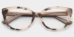 Charlotte Tortoise Cat eye Glasses1