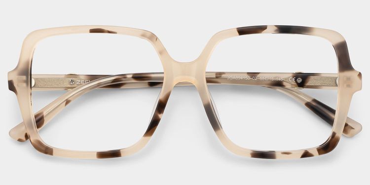 Elena Tortoise Square Glasses