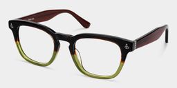 Pierce Two-tone Round Glasses2