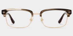 Eden Brown Browline Glasses0