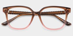 Clara Two-tone Cat eye Glasses1