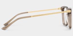 Vibert Brown Rectangle Glasses3
