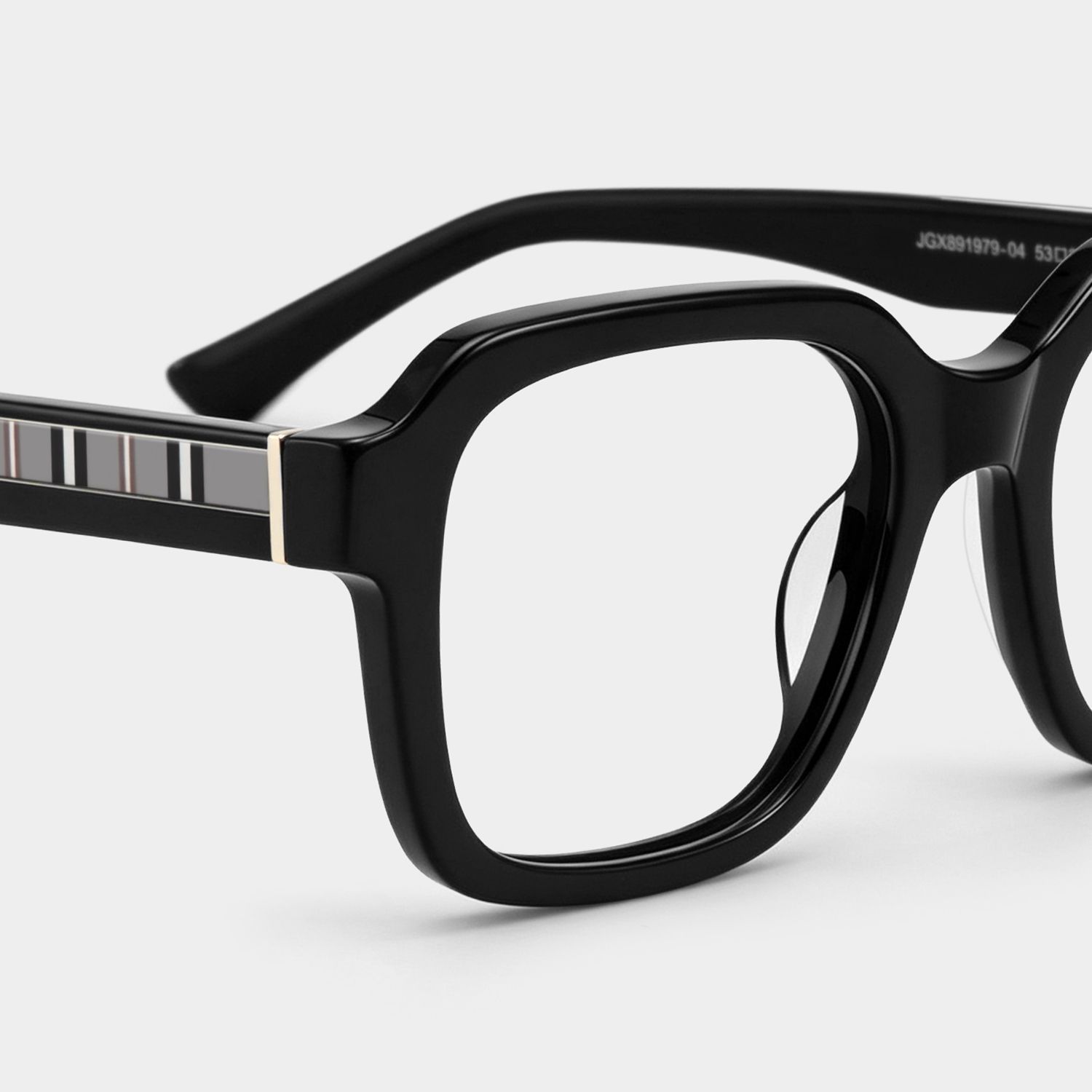 Parker Black Square Eyeglasses for Women | ZEELOOL4