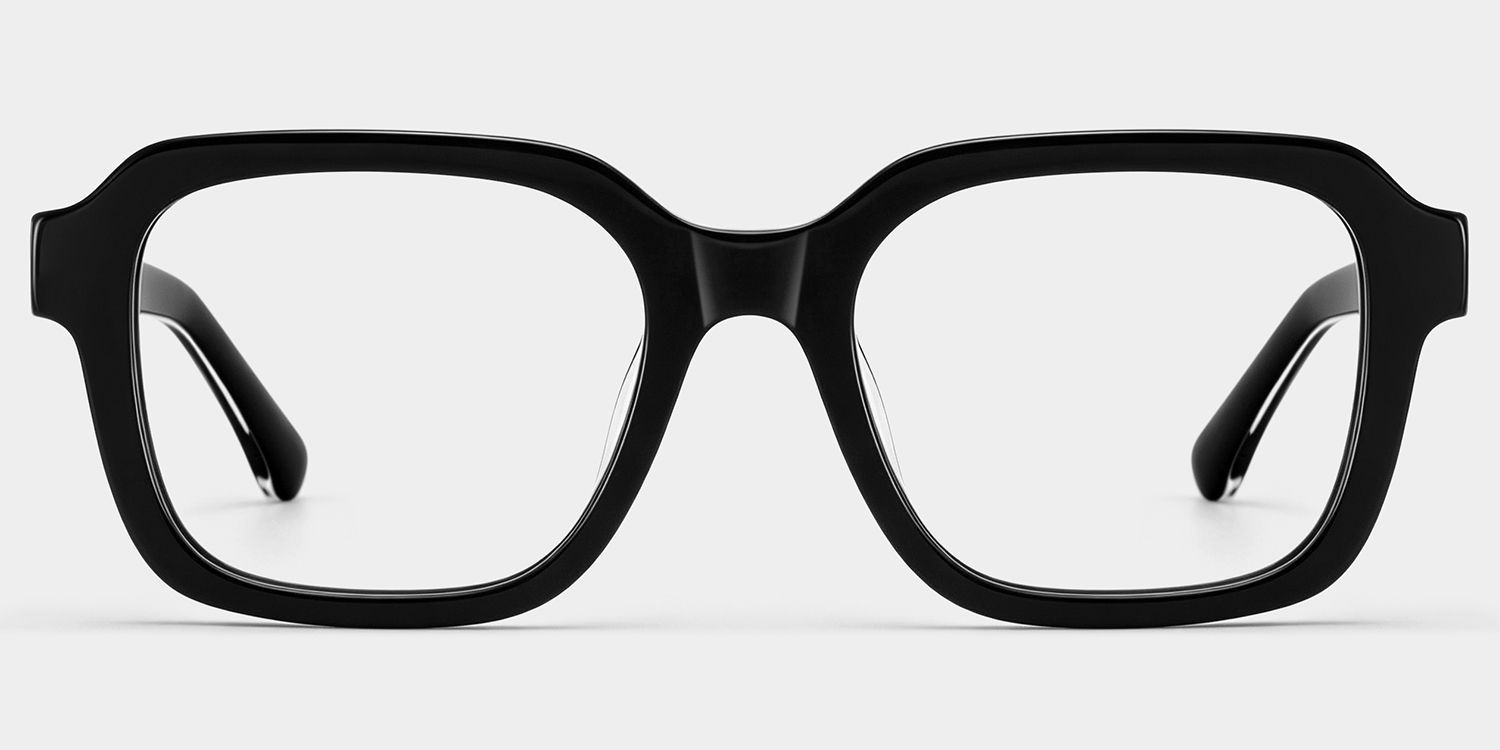 Parker Black Square Eyeglasses for Women | ZEELOOL0