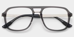 Ryder Black Aviator Glasses2