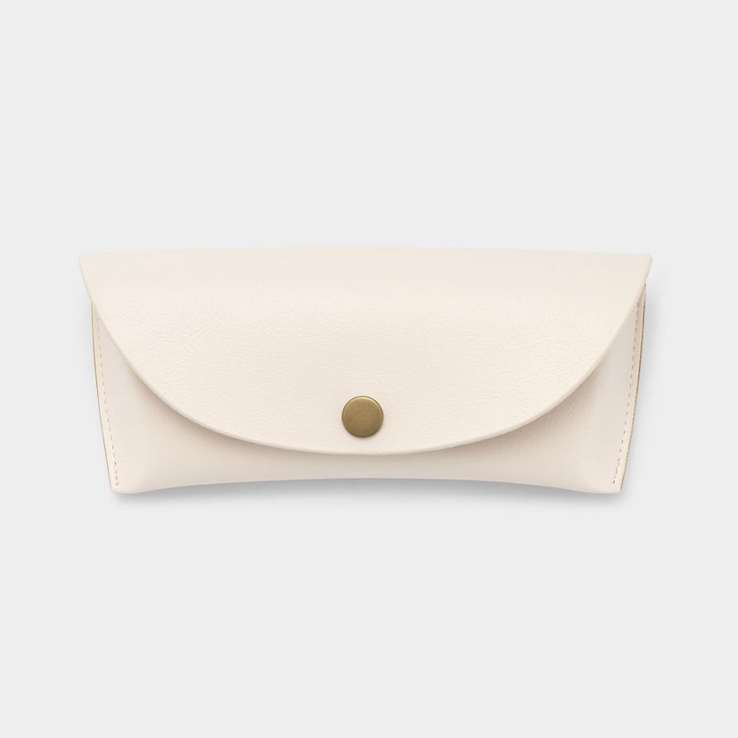 White Man-made Leather Box