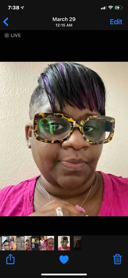 I love my glasses... the quality of my prescription and transition len0