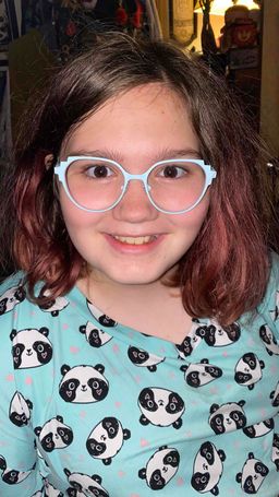 these glasses are super cute! my daughter needed a new pair badly and 0